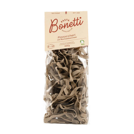 Bonetti Bio Knospe* Pizzoccheri mit Buchweizenmehl, 300g