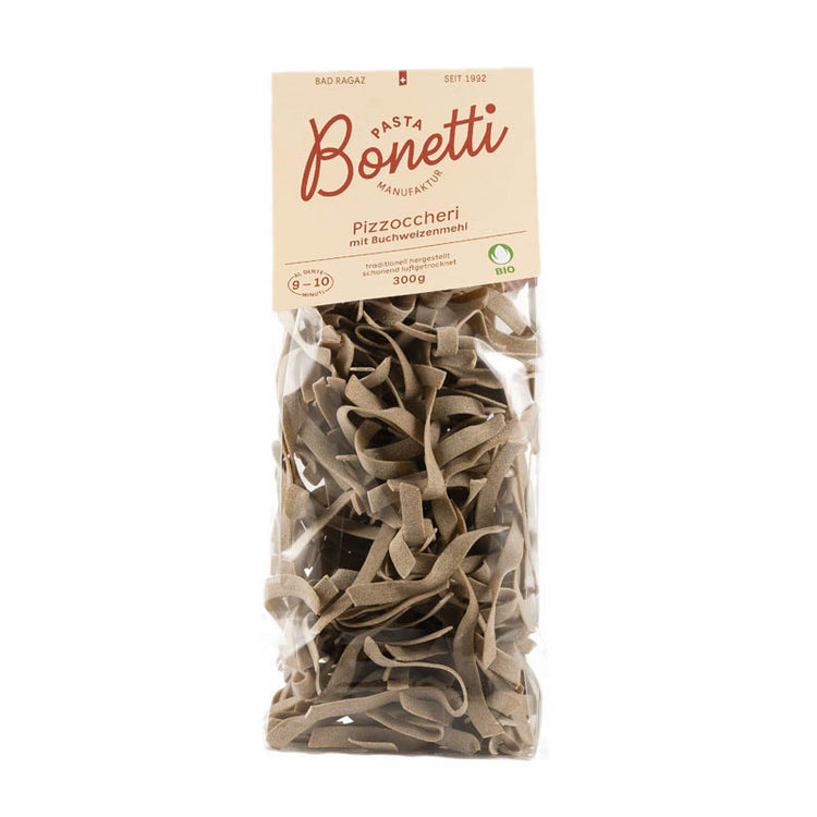 Bonetti Bio Knospe* Pizzoccheri mit Buchweizenmehl, 300g