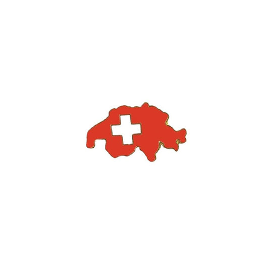 creanorm Pin Schweiz rot mit Kreuz, Grösse: 25 mm