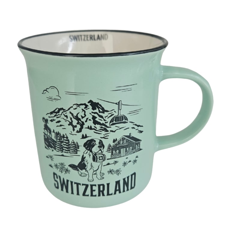 creanorm Switzerland Tasse Keramik, türkis