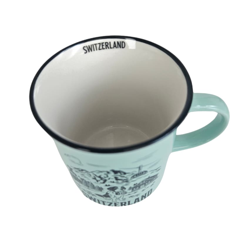 creanorm Switzerland Tasse Keramik, türkis
