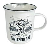 creanorm Switzerland Tasse Keramik, weiss