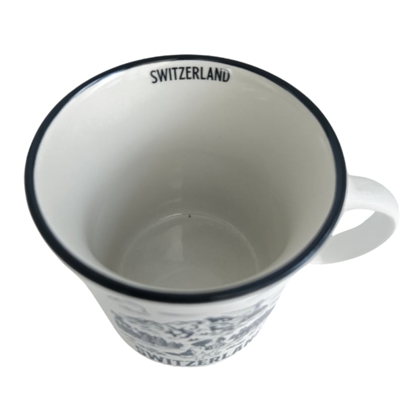 creanorm Switzerland Tasse Keramik, weiss