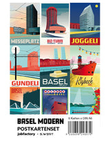 s.wert Postkartenset Modernes Basel, A6