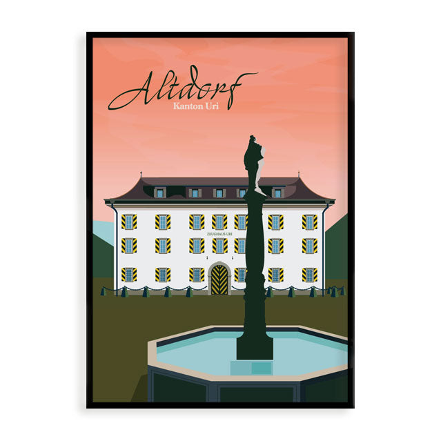 s.wert Postkarte Uri Altdorf, A6