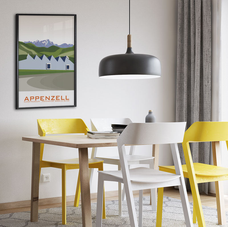 s.wert Poster Appenzell Kunstmuseum, A3