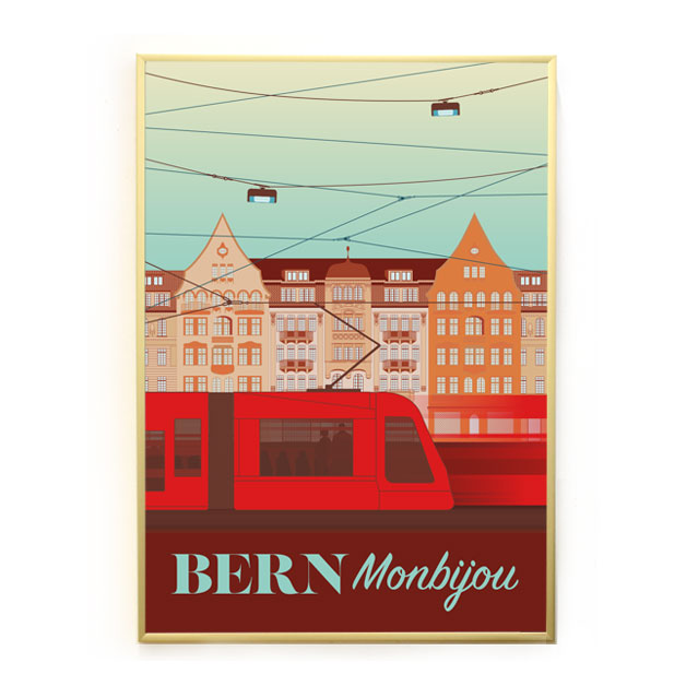 s.wert Poster Bern Monbijou, A2