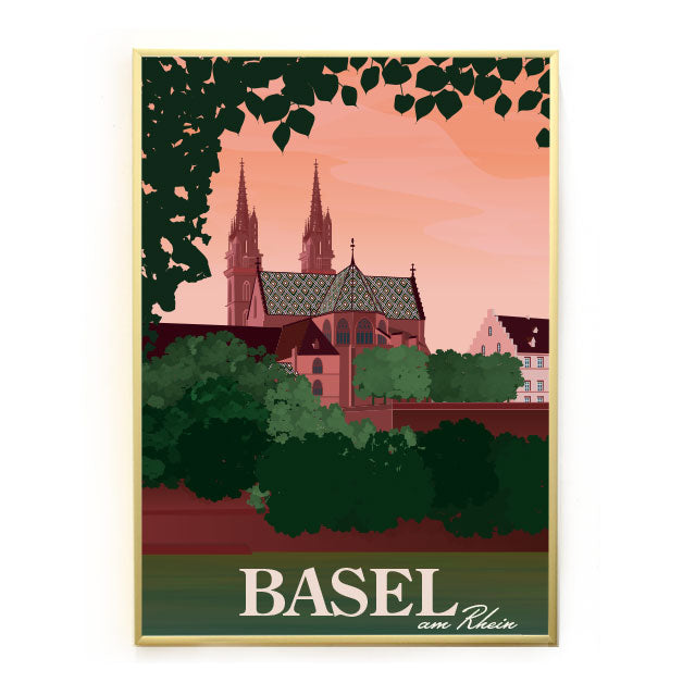s.wert Poster Basel Münster, A2