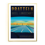 s.wert Poster Basel Landschaft Pratteln, A2