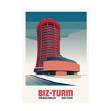 s.wert Poster Basel BIZ Turm, A2