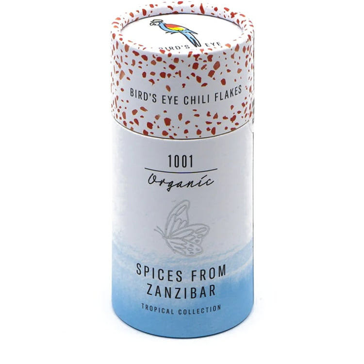 1001 Organic Bird Eye Chili, Flaks