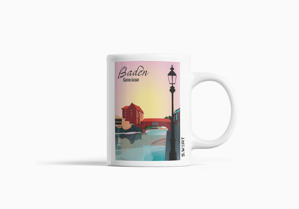 s.wert Tasse Aargau Baden Landvogtschloss, 250 ml