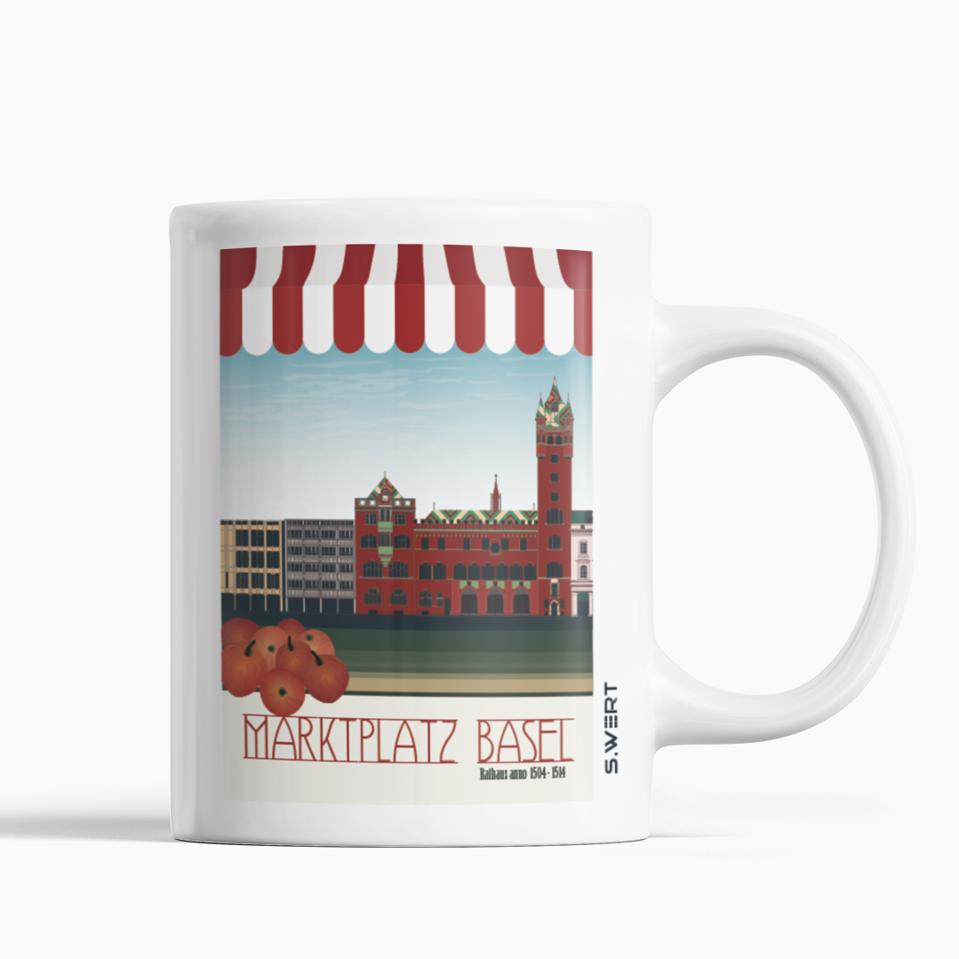 s.wert Tasse Basel Marktplatz, 250 ml