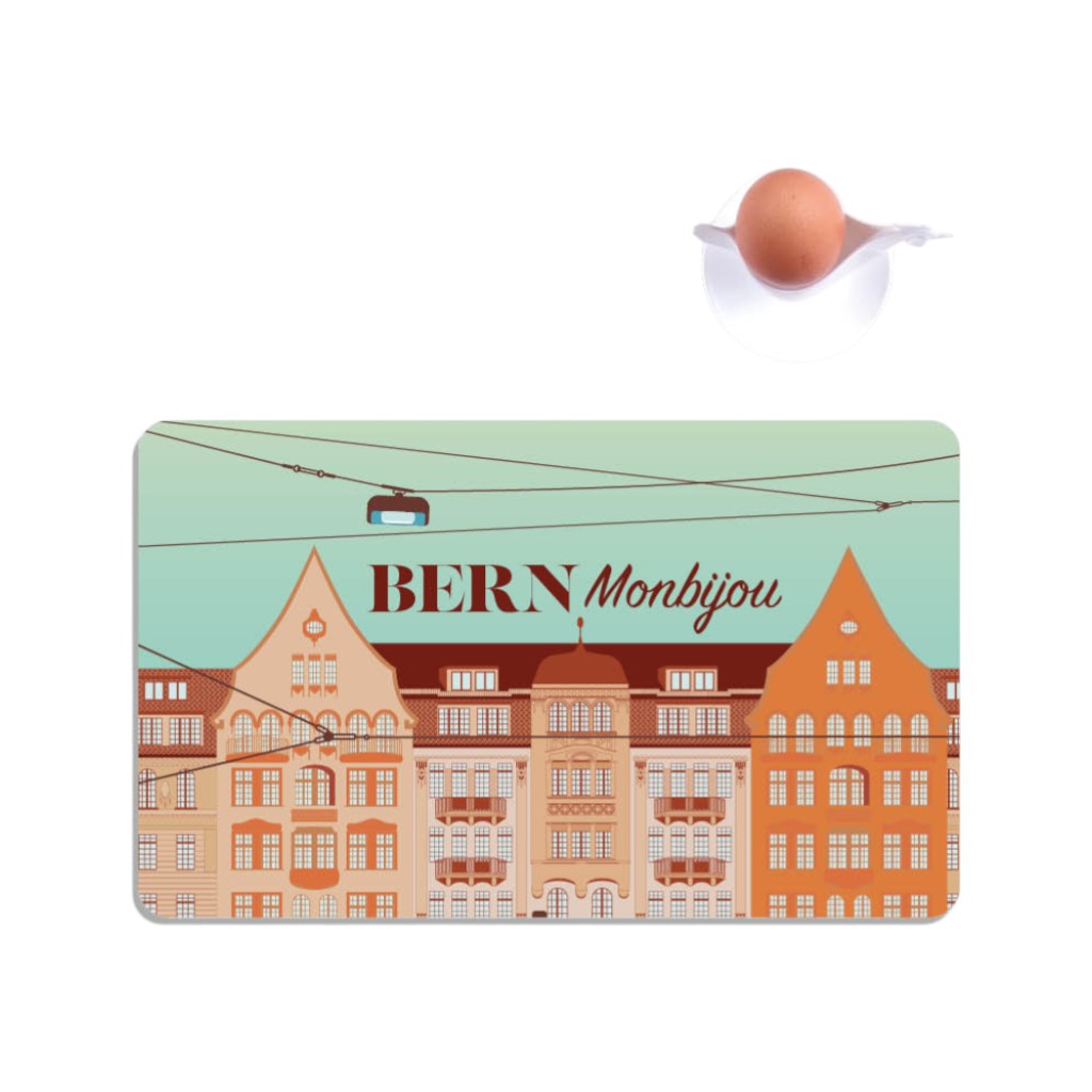s.wert Frühstücksbrett Bern Monbijou, 23.3 x 14.3 cm