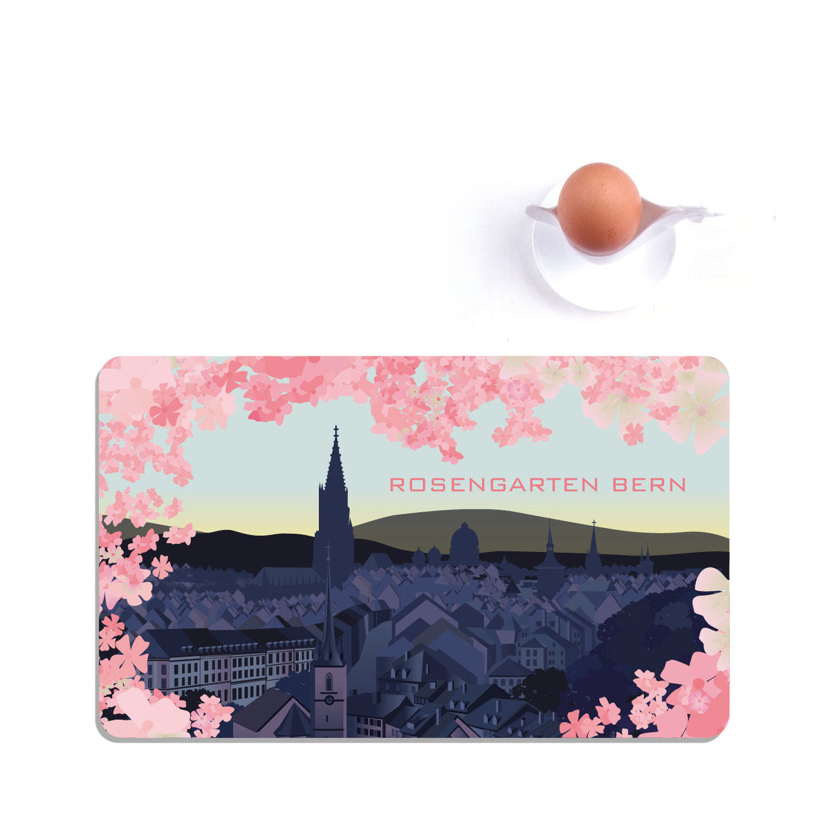 s.wert Frühstücksbrett Bern Rosengarten, 23.3 x 14.3 cm