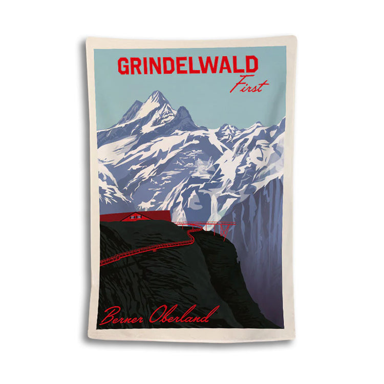 s.wert Badetuch Berner Oberland Grindelwald