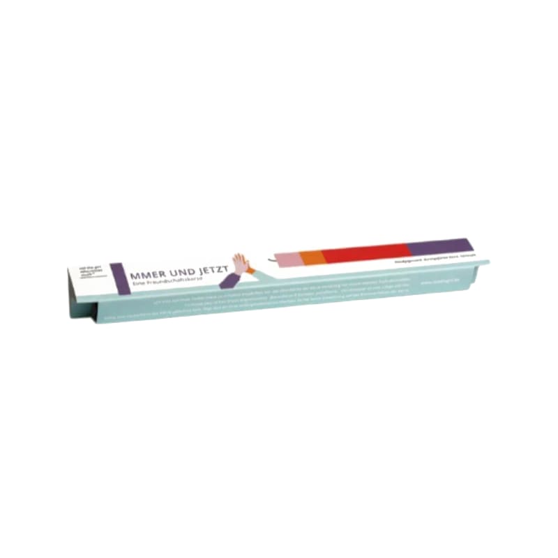 Fidea Design Kerze Immer und Jetzt, ⌀ 2.2 cm