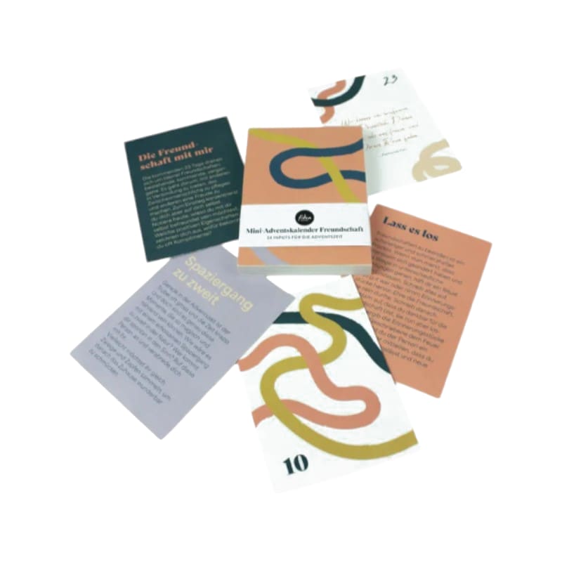 Fidea Design Mini Adventskalender Freundschaft