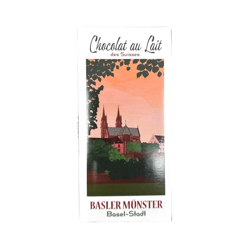 s.wert Chocolat au lait, Basler Münster, 100g