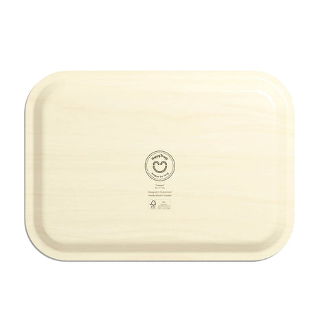 HappyTrays Serviertablett "Leaves" rechteckig