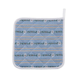 KULTSCHTOFF Topflappen Edelweiss, Blau