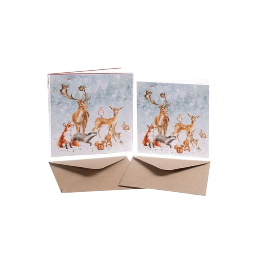 Wrendale Designs Karte Winter Wunderland