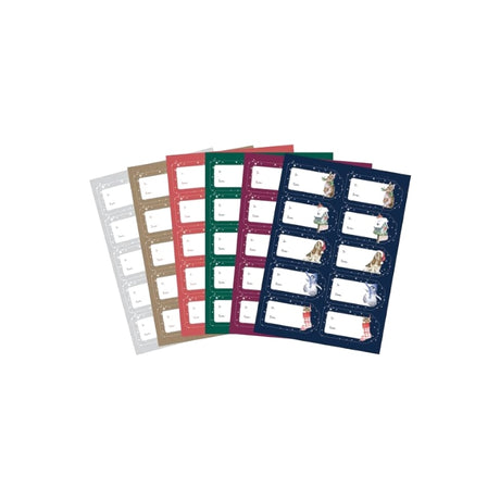 Wrendale Designs Weihnachtssticker