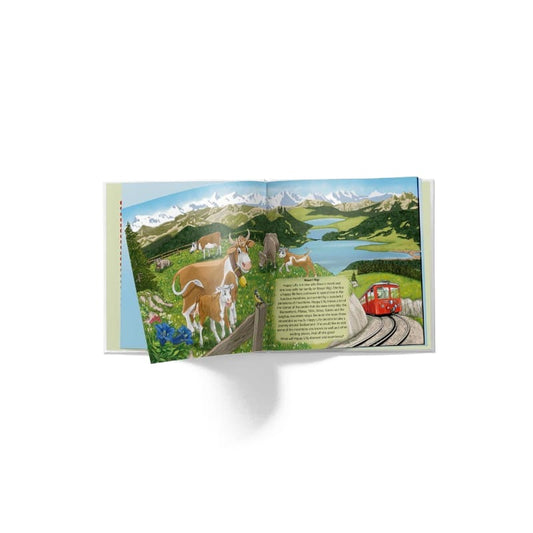 LILLY Kinderbuch Englisch "The cow who likes to travel"