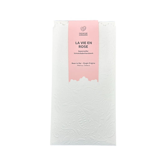Cacao de Corazon Schokolade LA VIE EN ROSE