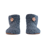 Kingdom of Wow Hausschuhe Wolle-Bambus Charcoal