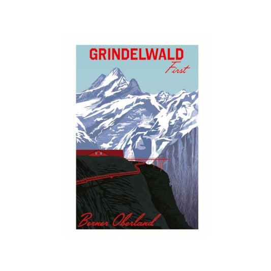 s.wert Sticker A7 Berner Oberland Grindelwald