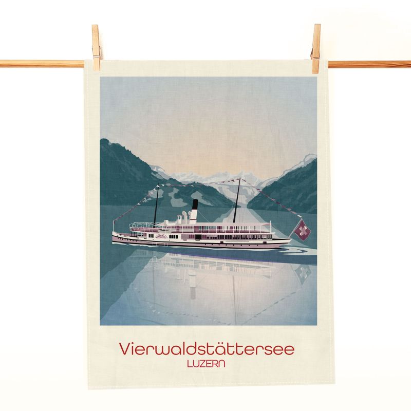 s.wert Geschirrtuch Vierwaldstättersee
