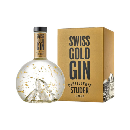 STUDER Gin Swiss Gold mit echtem Goldflitter 24 ct. 70cl