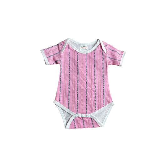 KOWI Fashion Baby-Body Edelweiss, Kurzarm "Rosa"