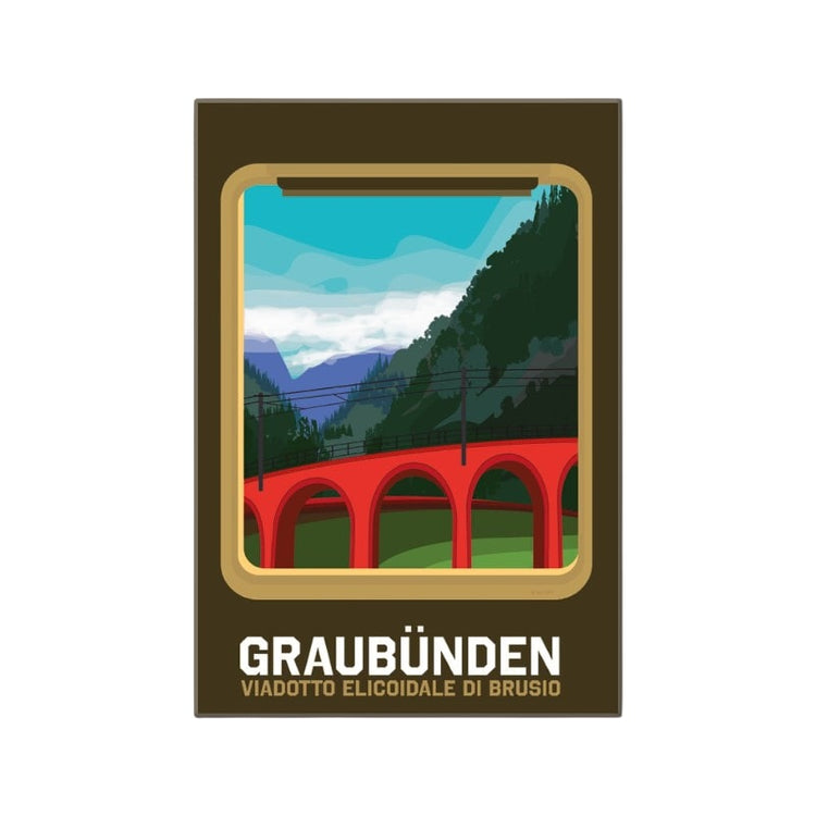 s.wert Magnet Graubünden Kreisviadukt Brusio