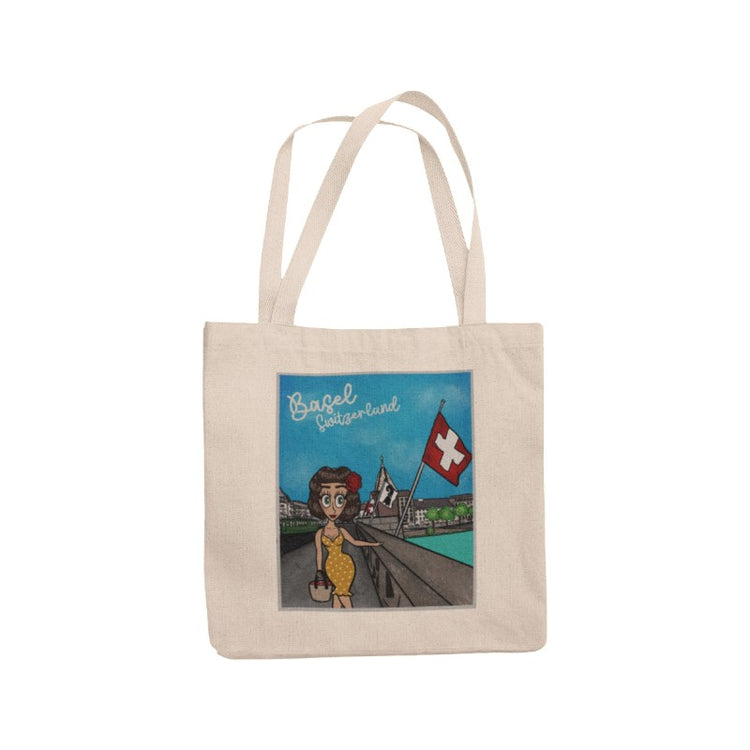 Camila Kuny Tasche Retro - Basel Mittlere Brücke