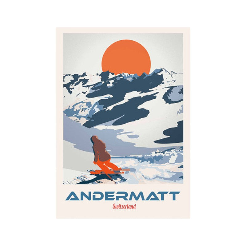 s.wert Postkarte Uri Andermatt