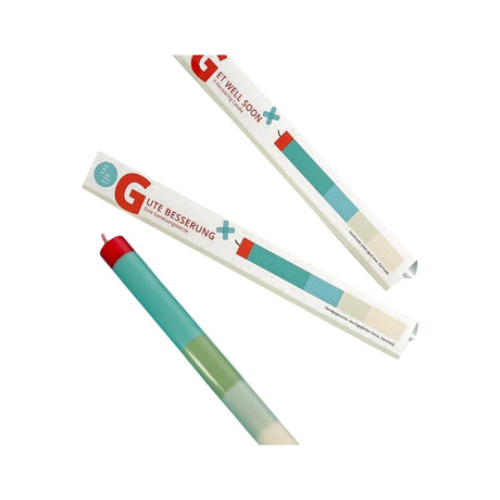 Fidea Design Stabkerze Gute Besserung, ⌀ 2.2 cm