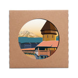s.wert Untersetzer 4er Set Luzern, 9.5 x 9.5 cm