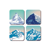 s.wert Untersetzer Set Winter Peaks
