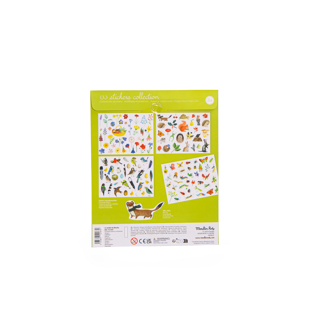 Moulin Roty Stickers der Botaniker