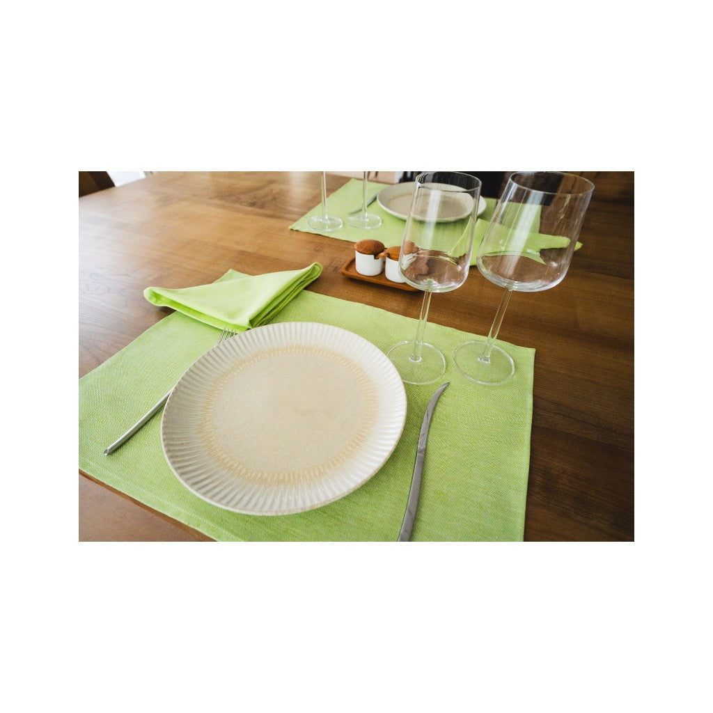 MEYER-MAYOR Tischset uni, 52 x 38 cm, Pistacchio