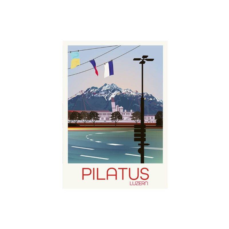 s.wert DIN A2 Poster Luzern Pilatus