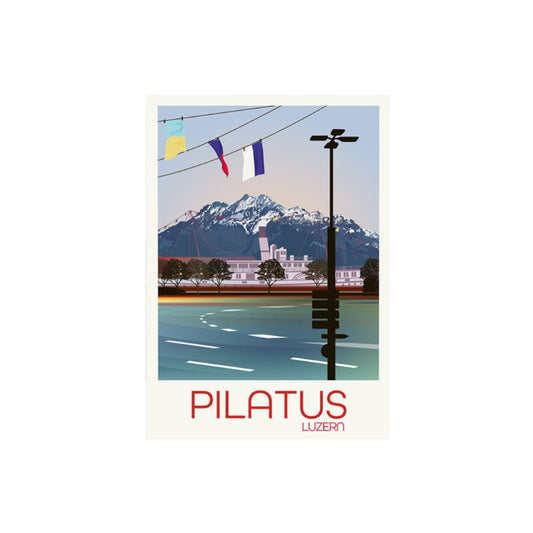 s.wert DIN A2 Poster Luzern Pilatus