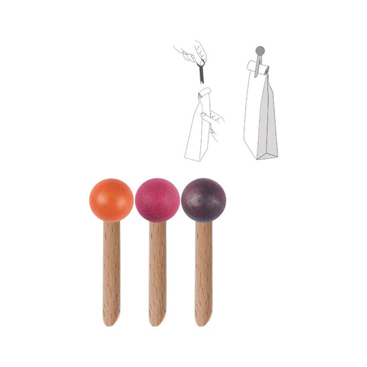 tout simplement Klammern aus Holz, orange