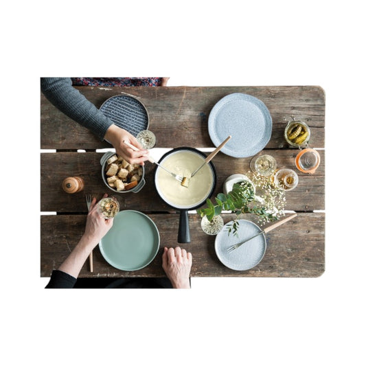 Fondue-Set Alpabzug 9-tlg