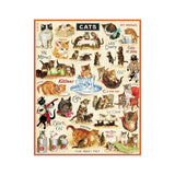Cavallini Vintage Cats Mini Puzzle, 240 Stück