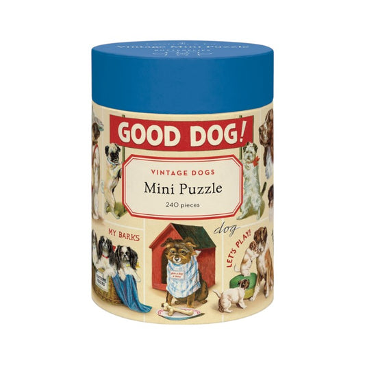 Cavallini Vintage Dogs Mini Puzzle, 240 Stück