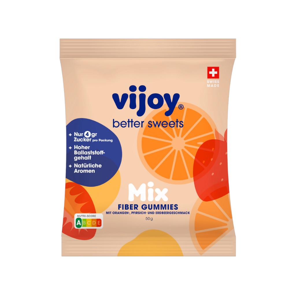 vijoy Fiber Gummies Mix, 50g