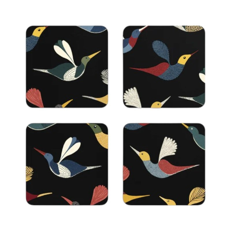 HappyTrays Coaster Set "Ally and friends", 4er Set